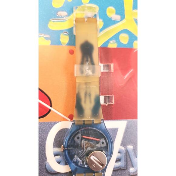 Swatch watch TEST GZ118 1991 Specials Designed by Cherif & Silve Defraoui - Picture 9 of 10